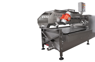 Vibrasyon Konveyörlü Sebze Yıkama Makinesi